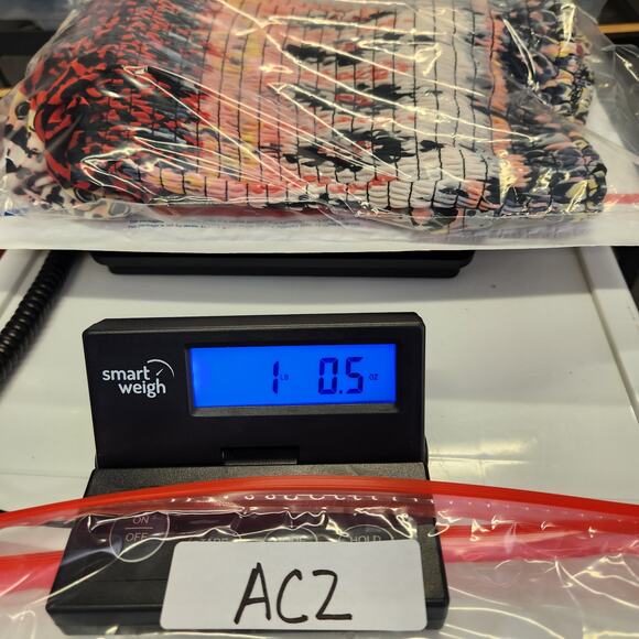 MAGIC Halter Maxi Dress Womens L Red Black Boho Beaded Tie Bow Summer Smocked - Picture 12 of 12